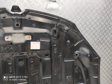 фото thumb №14, Renault megane iii рестайлінг капот передня кришка двигуна колір чорний tegne