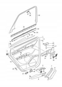 фото thumb №14, 80a867395a 6ps корпус тримача двері зад q5 80a fy