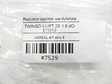 фото thumb №7, Резистор резистор renault twingo ii
