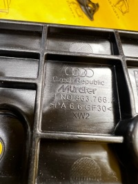 Комплект держатель кронштейн порог правое  правый  audi a8 d5 long Оригинал, фото thumb