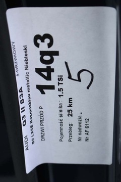 фото thumb №13, Audi q3 ii 83a двері праві перед + зад сторона права передні + задні 2 sztu