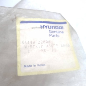 фото thumb №5, Прокладка підскло hyundai оригінальний номер 8643022000 accent