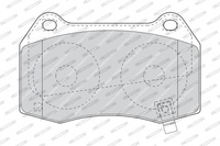 фото thumb №9, Тормозные колодки тормозные ferodo fdb1561