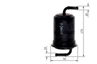 фото thumb №1, Фильтр топлива hyundai sonata iii kia avella mazda 3