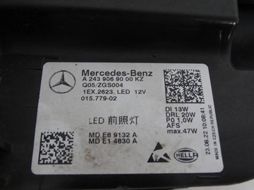 фото thumb №8, Лампа перед передня права mercedes eqb 243 a243