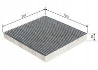 фото thumb №15, Фильтр кабины с углем активированным pasuje do: acura tsx; honda accord ix, accor