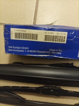 фото thumb №1, Двірники перед corsa-c combo оригінальний номер 93195942