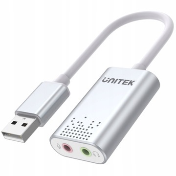 МУЗЫКАЛЬНАЯ ЗВУКОВАЯ КАРТА UNITEK Y-247A USB СТЕРЕО