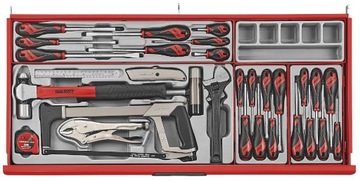 Инструментальная тележка, инструментальный шкаф на 622 элемента Teng Tools