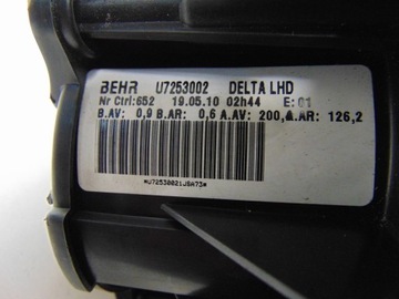 фото thumb №8, Воздуходувка нагревателя вентилятор opel astra j iv u7253002 европа