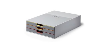 Organizer z szufladami na dokumenty Durable Varicolor 3 szuflady