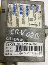 фото thumb №6, Модуль датчик подушек подушка безопасности honda cr-v 2 ii 02-04r.77960-sca-g930-m3