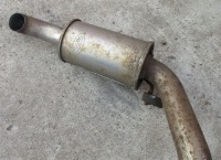 Гаситель выхлоп труба range rover sport l320 3.6 tdv8 Оригинал, фото thumb