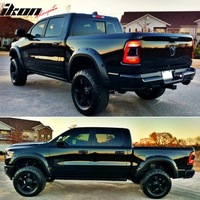 фото thumb №1, Расширители крыла стиль pocket rivet чёрный mat dodge ram 1500 19-23