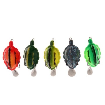 5 realistyczne Topwater Frog Fishing Lure