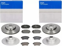фото thumb №1, Delphi гальмівні диски+ гальмівні колодки перед+ задня megane iv scenic iv talisman 320+290mm