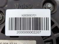 фото thumb №8, Генератор mercedes c 200 a0009063701