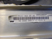 фото thumb №13, Комплект подушка заглушка ремни датчик подушки mercedes ml w163 европа