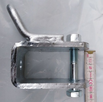 Uchwyt mocowania zaczep pasa pasów łodzi obejma 6x4cm przyczepy Brenderup