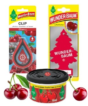 НАБОР АРОМАТОВ ДЛЯ АВТОМОБИЛЯ WUNDER BAUM CHERRY SENT