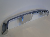 фото thumb №2, Mercedes glk 204 lift накладка дифузор хром задня