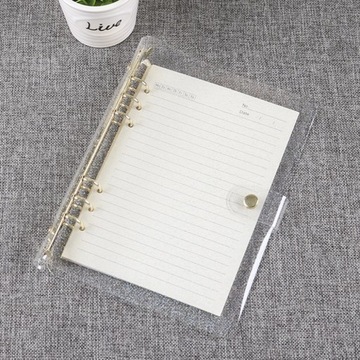 Бюджетная обложка для блокнотов Work Binder, прозрачная
