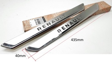 фото thumb №10, Оригинал renault планки пороговые накладки защитные накладки captur espace austral clio