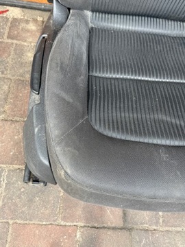 фото thumb №15, Сидіння лівий правий перед переднє audi a4 b8 чорний водія пасажира