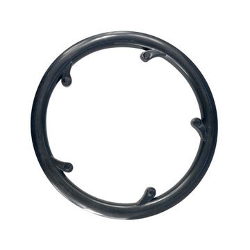 Osłona koła Trwała tarcza, czarna, łatwa w montażu, 9,5 cm