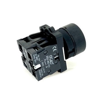 Przycisk czerwony STOP styki NO+NC EA45 pod otwór 22mm chwilowy