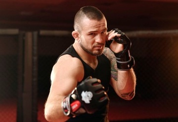 ПЕРЧАТКИ KRAV MAGA MMA ТРЕНИРОВОЧНЫЕ РУЧКИ НАТУРАЛЬНАЯ КОЖА DBX BUSHIDO L