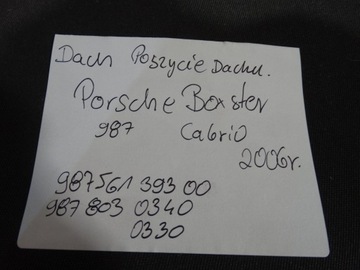 фото thumb №11, Ідеальний kpl. дах porsche boxster 987 cabrio 06r. 1