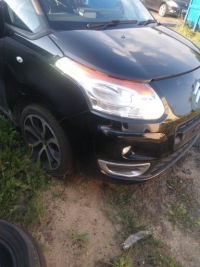 фото thumb №2, Бампер перед передняя часть комплект citroen c3 picasso 2014 rok чёрный