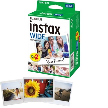 Вставки для камеры INSTAX WIDE 20 шт. Wide 300 210.