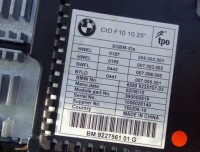 Bmw 5 f10 f11 навигация cid profesional 9237176 большой экран Оригинал, фото thumb