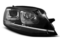 фото thumb №1, Лампы фары vw golf vii 7 12-17 black led drl
