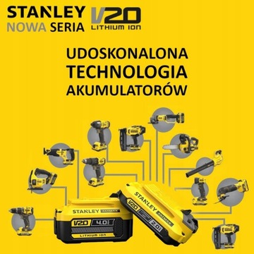 Быстрое зарядное устройство FatMax Stanley SFMCB12 18 В V20 FatMax Stanley SFMCB12
