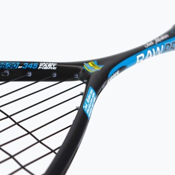 Ракетка для сквоша Karakal Raw Pro 2.0 JM, черно-синяя