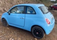 Передній бампер fiat 500 pop код лакофарбового покриття 952 rok 2011 Оригінал, фото thumb