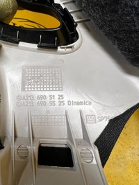 фото thumb №6, Защита обшивка стойка c левая mercedes e-klasa w213