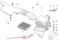 фото thumb №9, Bmw 3 cabrio e46 кронштейн гумові 13711436347 1436347