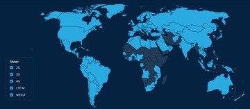 Карта телеметрии сроком действия 10 лет действует бесплатно в 172 странах.