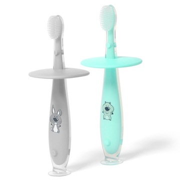 Безопасная зубная щетка 12 м+Babyono552/01