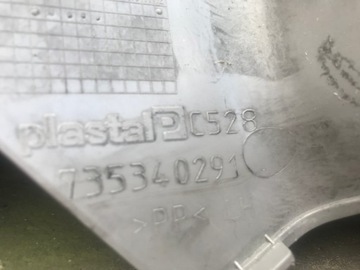 фото thumb №10, Захист пластик стійка порога fiat panda правий пасажир 735340292