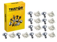 фото thumb №2, 10x пластина + гвинт кліпса кріплення захисні накладки плита двигуна do bmw 5 e39 e38