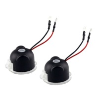 Зеркало заднего вида Puddle Light Замена 2 WIDES LED белый для Mondeo Mustang