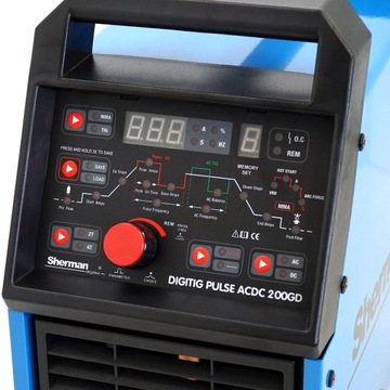 Сварочный аппарат TIG Sherman 200 Puls AC DC MMA 230 В