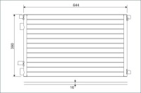 фото thumb №2, Конденсатор радиатор кондиционера renault megane ii scenic ii grand scenic