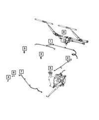 фото thumb №1, Шланг распылителя камера wrangler jl gladiator