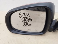 фото thumb №10, Дзеркало ліве перед 3 pin suzuki sx-4 sx4 роки 2006-2009 колір zfm c14